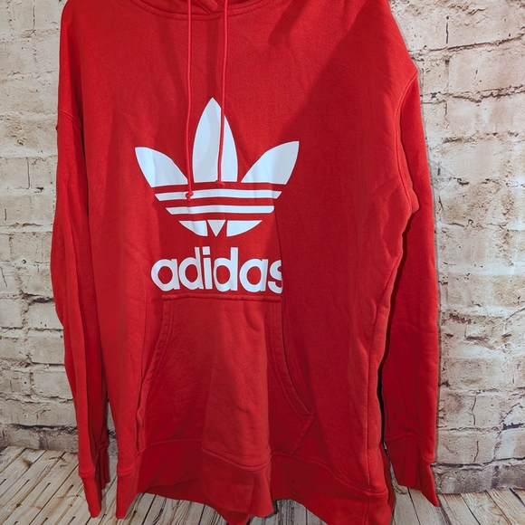 adidas Sweaters - ♥️Adidas 1X Red Hoodie Women's Very good pre-owned condition Decal in perfect